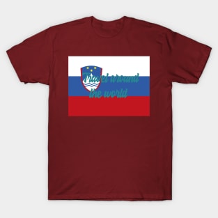 Travel Around the World - Slovenia T-Shirt